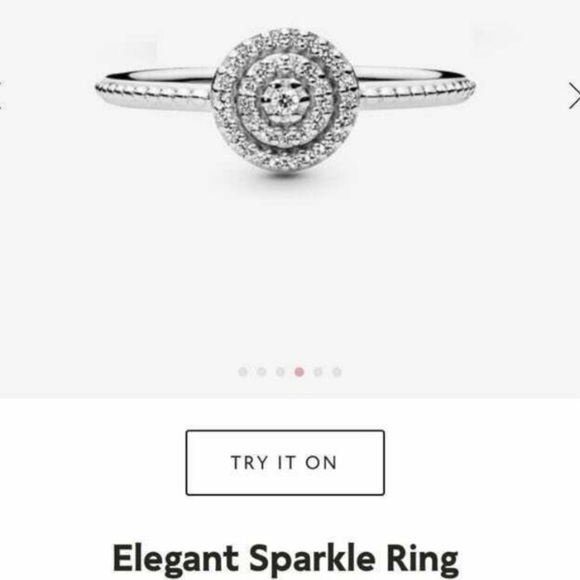 Pandora Ring Size 5 / 50 Sterling Silver - Picture 2 of 6